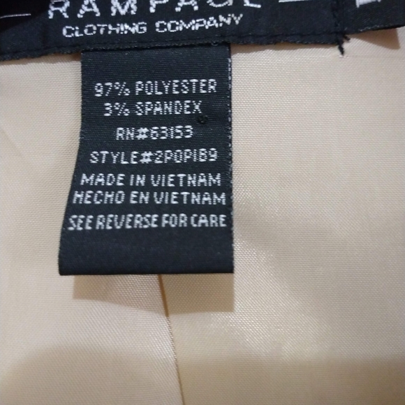 Rampage Clothing Company Shrug - Picture 5 of 6